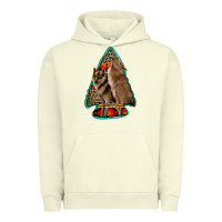 Pigment Pistachio howling wolves arrowhead Urban Hoodie - Jasminsmagicworld