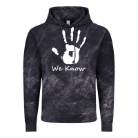 Cloud Black skyrim dark brotherhood we know hand novelty kids mens womens t shirt Vintage Hoodie - artisFamous