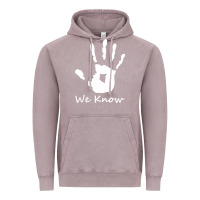 Vintage Zinc skyrim dark brotherhood we know hand novelty kids mens womens t shirt Vintage Hoodie - artisFamous