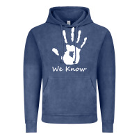 Skyrim Dark Brotherhood We Know Hand Novelty Kids Mens Womens T Shirt Vintage Hoodie | Teevron