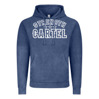 Vintage Denim strength cartel Vintage Hoodie - artisFamous