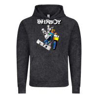 Vintage Black paperboy Vintage Hoodie - artisFamous