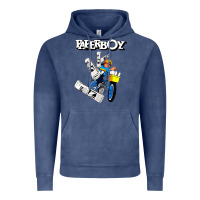 Vintage Denim paperboy Vintage Hoodie - artisFamous