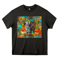Asphalt fall heifer cows Heavy Core Tee - RanaPortraitStore