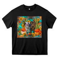 Black fall heifer cows Heavy Core Tee - RanaPortraitStore