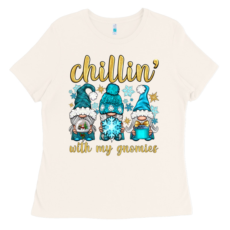 Chillin' With My Gnomies Ladies Tee by BundleAndBundleShop | Teevron
