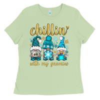 Matcha chillin' with my gnomies Ladies Tee - BundleAndBundleShop