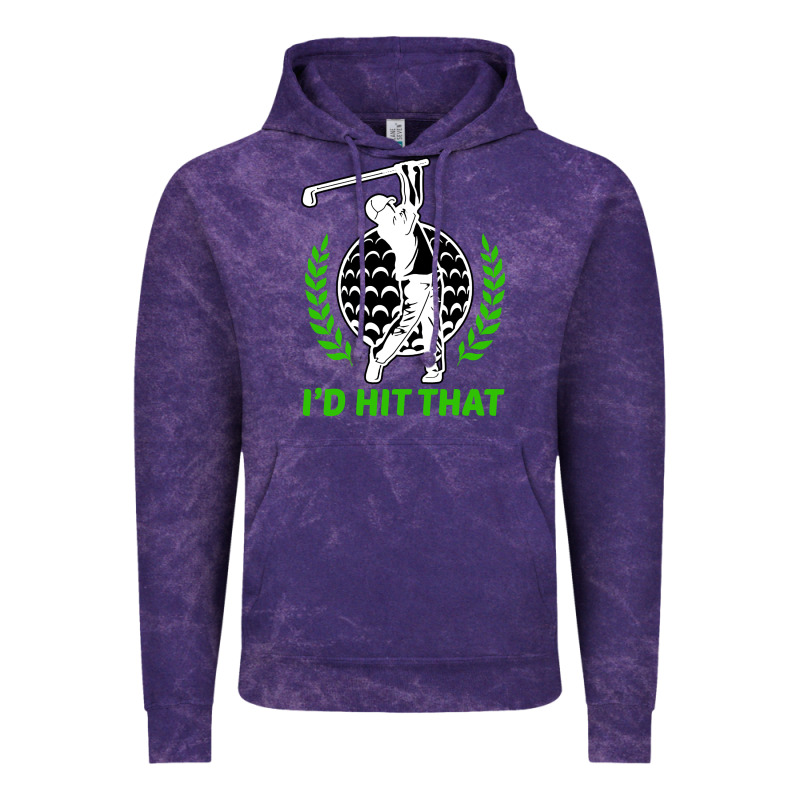 Id Hit That Funny Golfing Golf Vintage Hoodie by artisFamous | Teevron