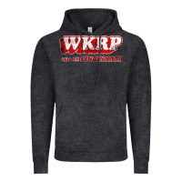 Vintage Black wkrp in cincinnati Vintage Hoodie - artisFamous