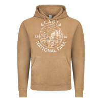 Vintage Camel a.ca.di.a national park 1916 mai.ne bar harbor t sh Vintage Hoodie - artisFamous