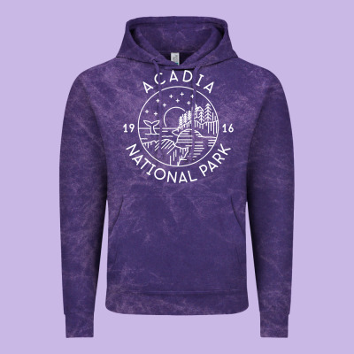 A.ca.di.a National Park 1916 Mai.ne Bar Harbor T Sh Vintage Hoodie Designed By Artisfamous