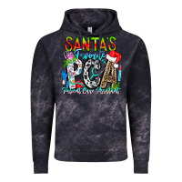 Cloud Black Santas Favorite PCA Patient Care Assistant Vintage Hoodie - CowhideDigitalArt