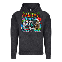 Vintage Black Santas Favorite PCA Patient Care Assistant Vintage Hoodie - CowhideDigitalArt