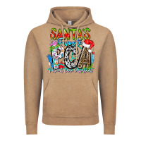 Vintage Coffee Santas Favorite PCA Patient Care Assistant Vintage Hoodie - CowhideDigitalArt