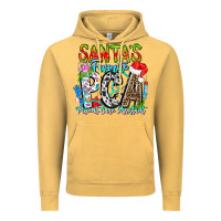 Vintage Mustard Santas Favorite PCA Patient Care Assistant Vintage Hoodie - CowhideDigitalArt
