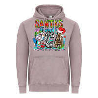Vintage Zinc Santas Favorite PCA Patient Care Assistant Vintage Hoodie - CowhideDigitalArt