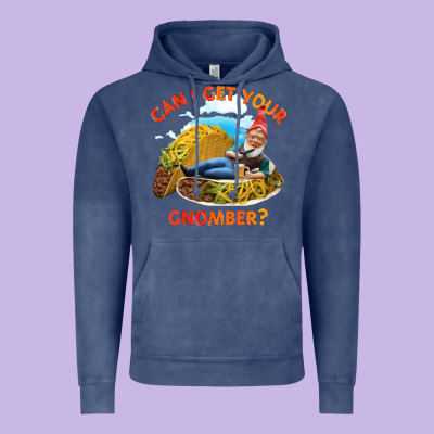 Taco Gnome Thinks You're Cute Vintage Hoodie Designed By Artisfamous