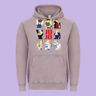 Jojo Adventure Vintage Hoodie Designed By Artisfamous