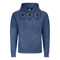 Vintage Denim crawl walk spike volleyball Vintage Hoodie - artisFamous