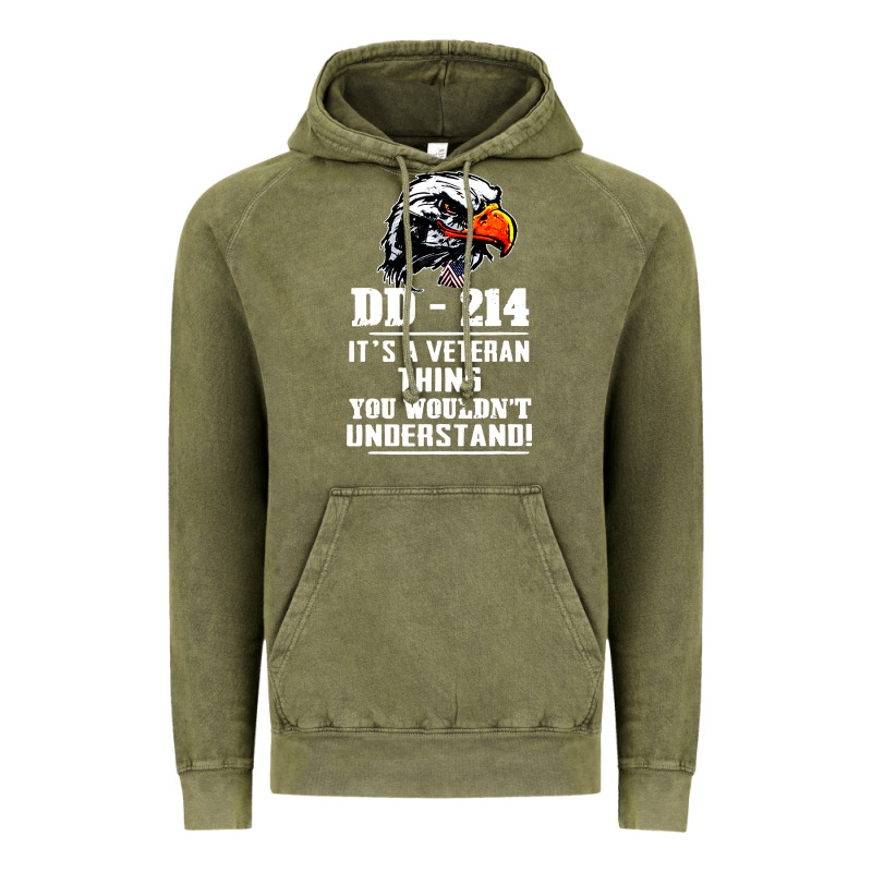 Dd 214 Vintage Hoodie by artisFamous | Teevron