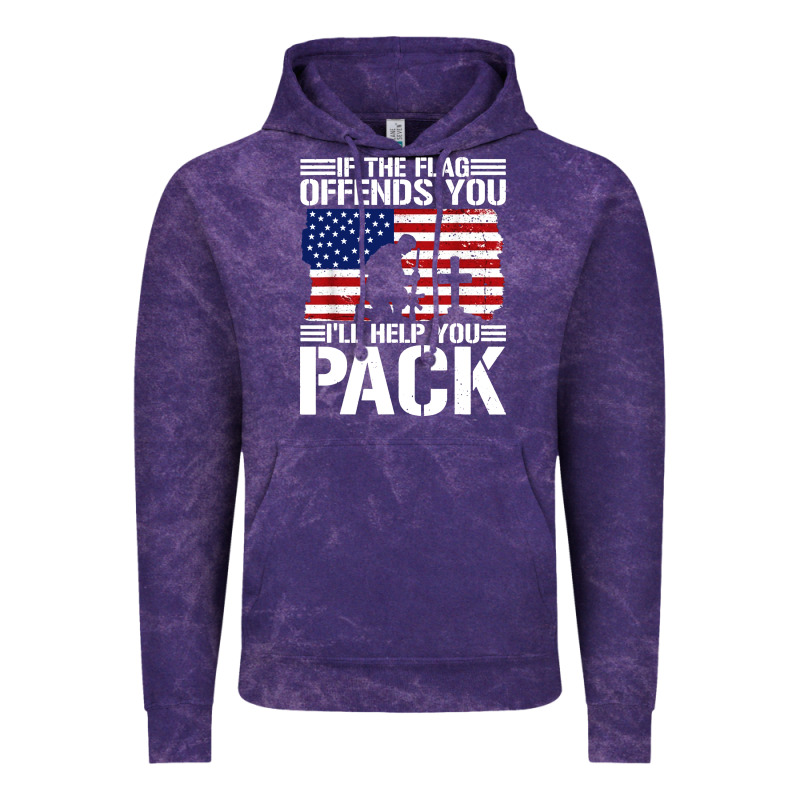 If The Flag Offends You Vintage Hoodie by artisFamous | Teevron