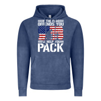 Vintage Denim if the flag offends you Vintage Hoodie - artisFamous