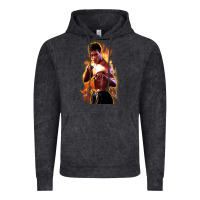 Vintage Black bruce leroy Vintage Hoodie - artisFamous