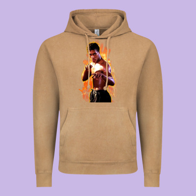 Bruce Leroy Vintage Hoodie Designed By Artisfamous