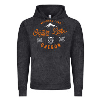 Crater Lake Oregon National Park Vintage Retro Vintage Hoodie | Teevron