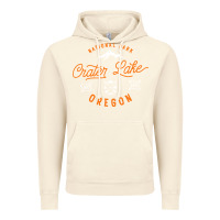 Vintage Artic crater lake oregon national park vintage retro Vintage Hoodie - artisFamous