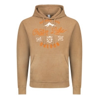 Vintage Camel crater lake oregon national park vintage retro Vintage Hoodie - artisFamous