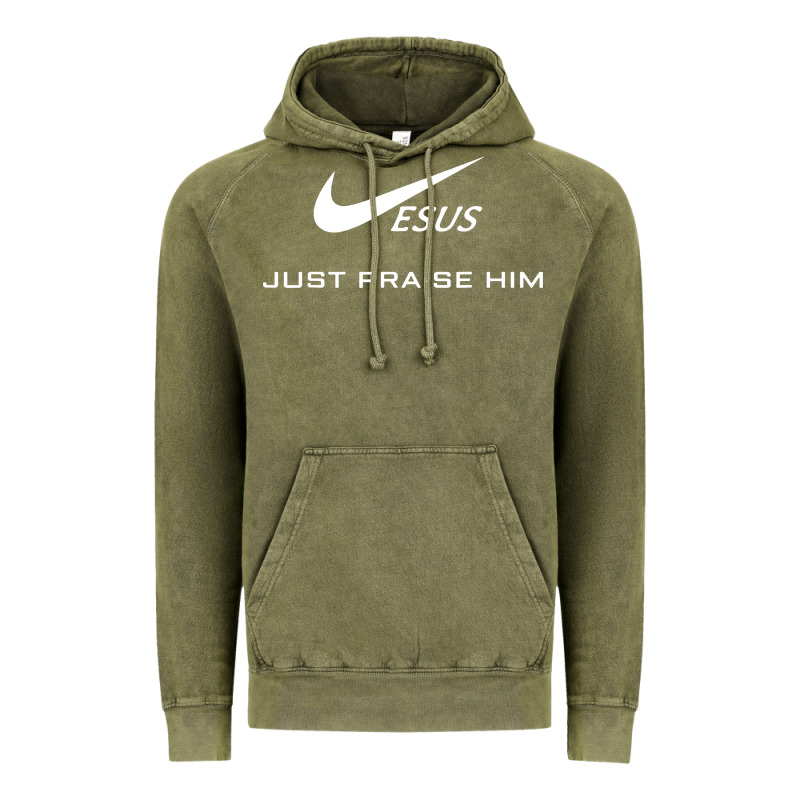Jesus Just Praise Him Jesus Surfed Christian Vintage Hoodie by artisFamous | Teevron