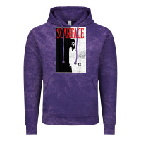 Cloud Purple scarface distressed movie photo Vintage Hoodie - artisFamous