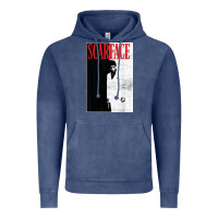 Vintage Denim scarface distressed movie photo Vintage Hoodie - artisFamous