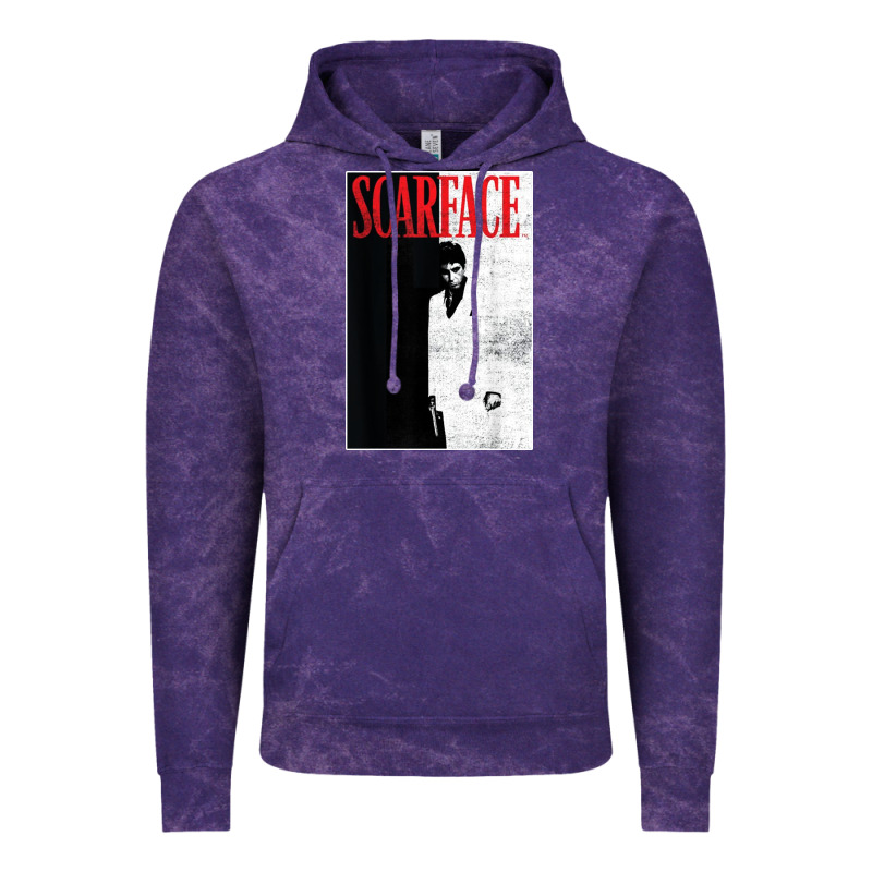 Scarface Distressed Movie Photo Vintage Hoodie by artisFamous | Teevron