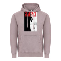 Vintage Zinc scarface distressed movie photo Vintage Hoodie - artisFamous