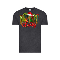 Vintage Black christmas mimi claus Vintage Tee - FaDigitalArtStudio