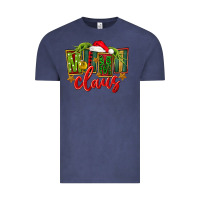 Vintage Denim christmas mimi claus Vintage Tee - FaDigitalArtStudio