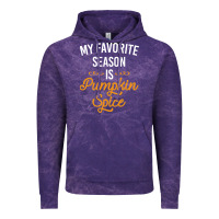 Cloud Purple my favorite season is pumpkin spice Vintage Hoodie - artisFamous