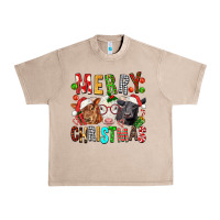 Merry Christmas Calfs Urban Heavy Tee | Teevron