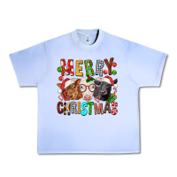 Grape Ice Merry christmas calfs Urban Heavy Tee - FaDigitalArtStudio
