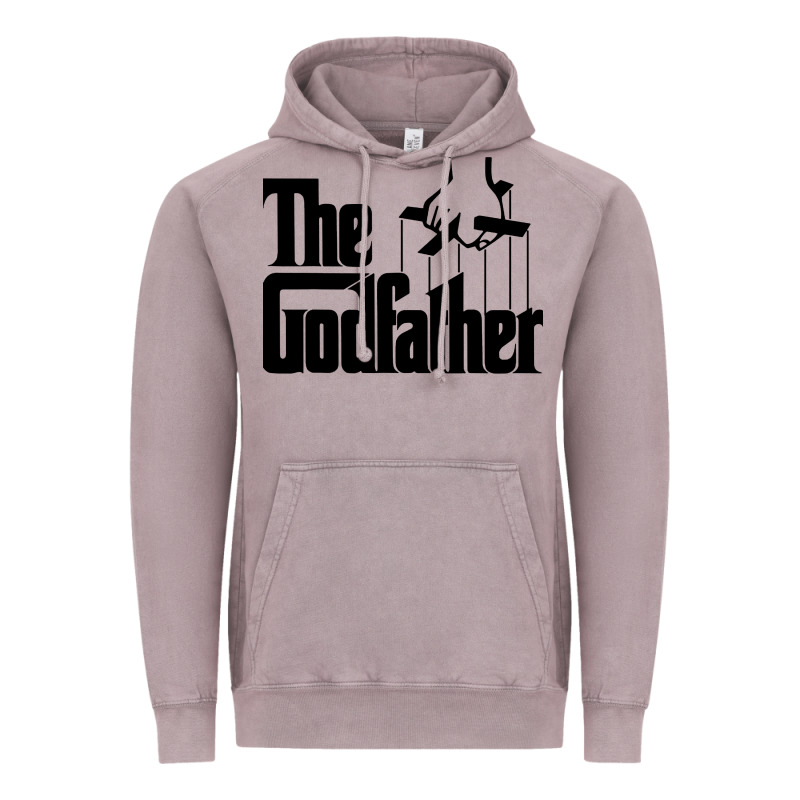 The Godfather Original White Title Vintage Hoodie by artisFamous | Teevron