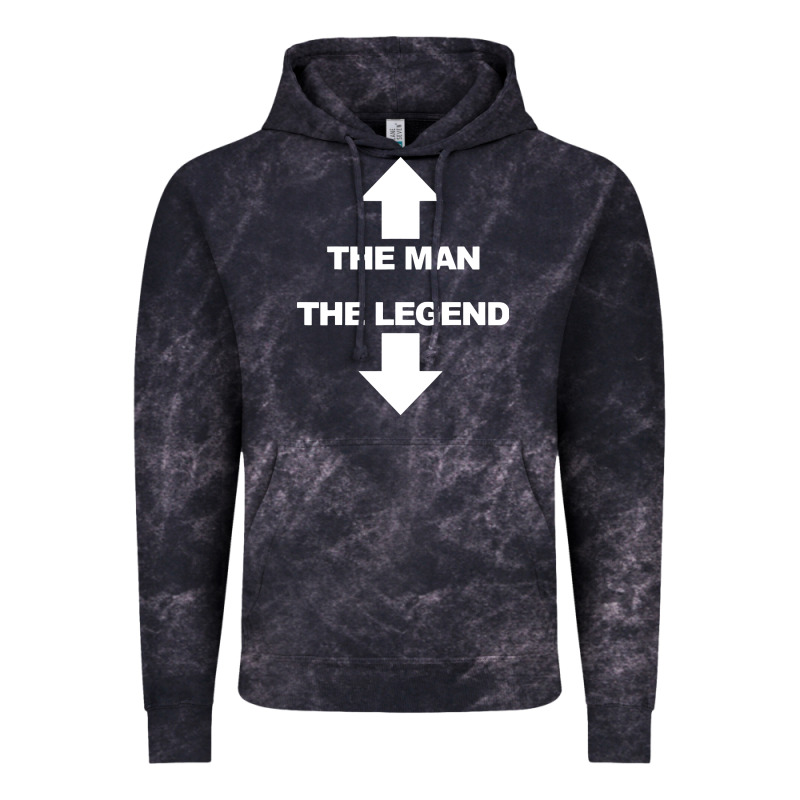 The Man The Legend Funny Adult Humor Vintage Hoodie by artisFamous | Teevron