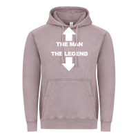 Vintage Zinc the man the legend funny adult humor Vintage Hoodie - artisFamous