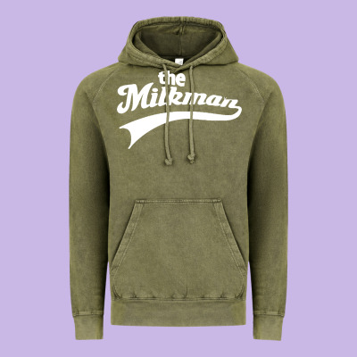 The Milk Man Vintage Hoodie Designed By Artisfamous