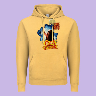 Bark At The Moon Vintage Hoodie Designed By Artisfamous
