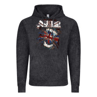 Vintage Black asking alexandria flag Vintage Hoodie - artisFamous