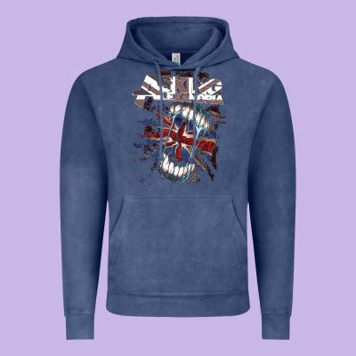 Asking Alexandria Flag Vintage Hoodie Designed By Artisfamous