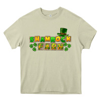 Mossy St. Patrick's Shamrock farm Heavy Core Tee - CowGirlArtShop