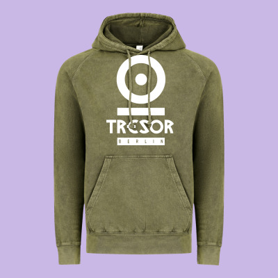 Tresor Vintage Hoodie Designed By Artisfamous
